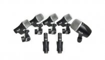 7-piece Drum Microphone Pack - three D29, two C9, one D19, one D10