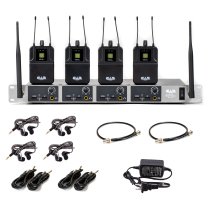 Quad Wireless In Ear Monitor System
