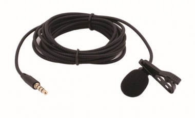 10' 1/8” TRRS Mini Lavalier Microphone