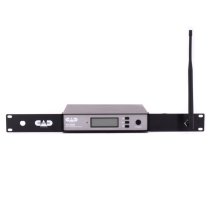 UHF Wireless Body Pack Microphone System with Headworn Mic, Lavalier Mic, and Guitar Cable