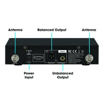 True Diversity UHF Wireless Body Pack Microphone System