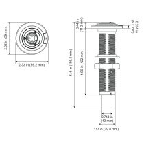 Flush-Mount Microphone Base with Logic Control